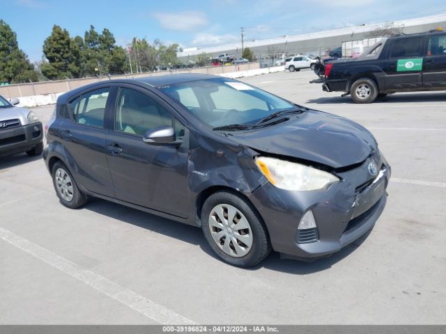 TOYOTA PRIUS C 2012 jtdkdtb30c1505511