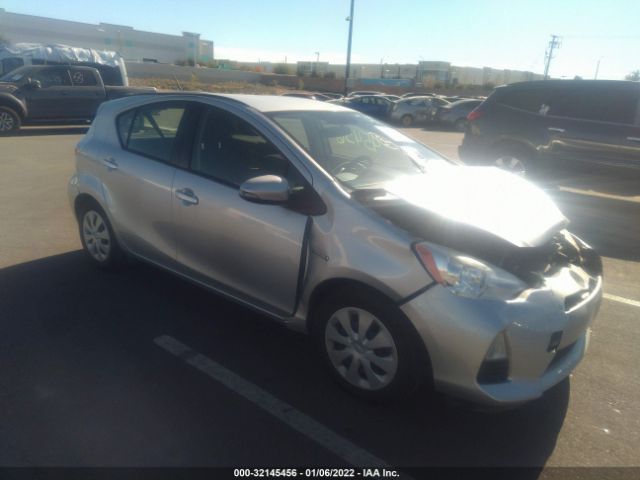 TOYOTA PRIUS C 2012 jtdkdtb30c1507047