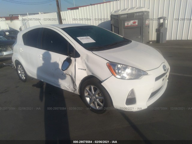 TOYOTA PRIUS C 2012 jtdkdtb30c1508991