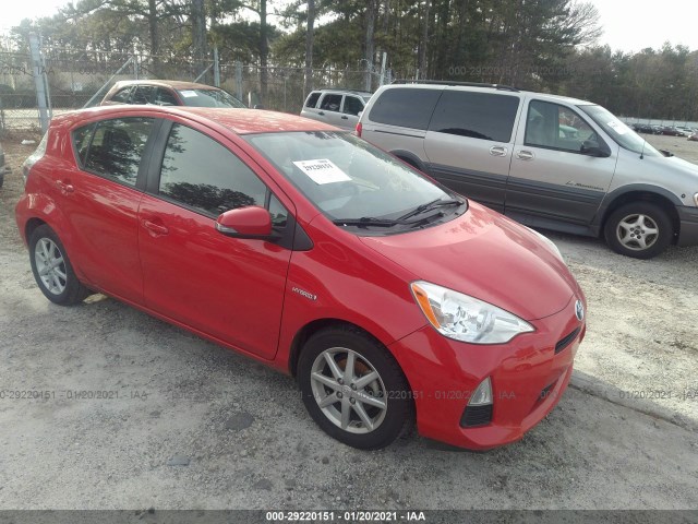 TOYOTA PRIUS C 2012 jtdkdtb30c1509168