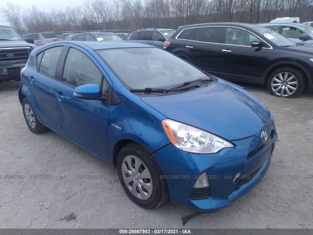 TOYOTA PRIUS C 2012 jtdkdtb30c1512670