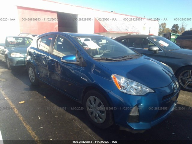 TOYOTA PRIUS C 2012 jtdkdtb30c1512698