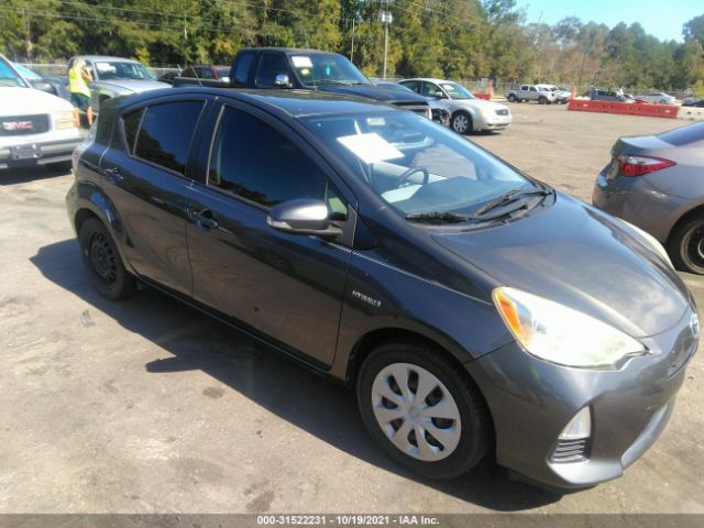 TOYOTA PRIUS C 2012 jtdkdtb30c1516282