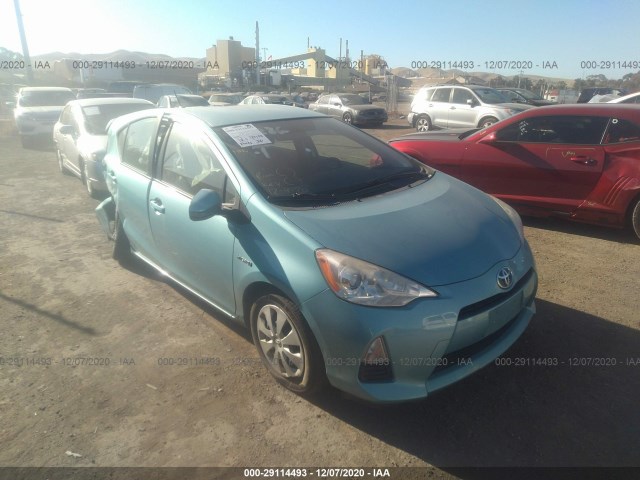 TOYOTA PRIUS C 2013 jtdkdtb30d1032758