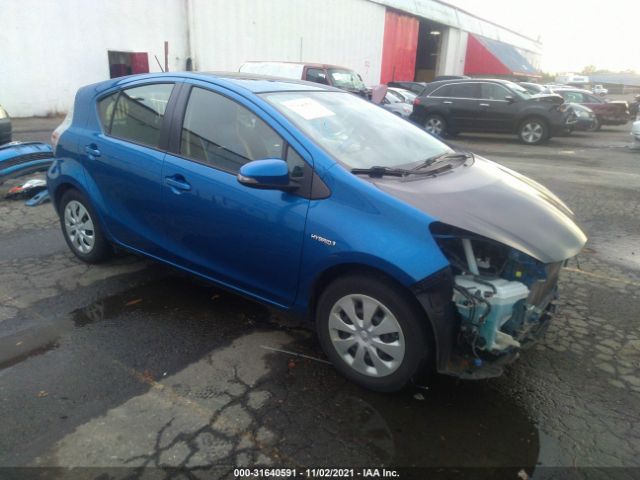 TOYOTA PRIUS C 2013 jtdkdtb30d1033456