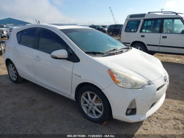 TOYOTA PRIUS C 2013 jtdkdtb30d1038253