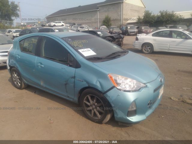 TOYOTA PRIUS C 2013 jtdkdtb30d1043680