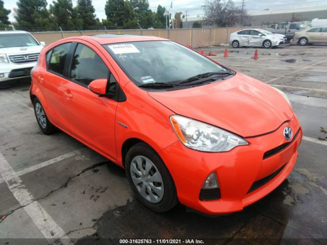 TOYOTA PRIUS C 2013 jtdkdtb30d1045672