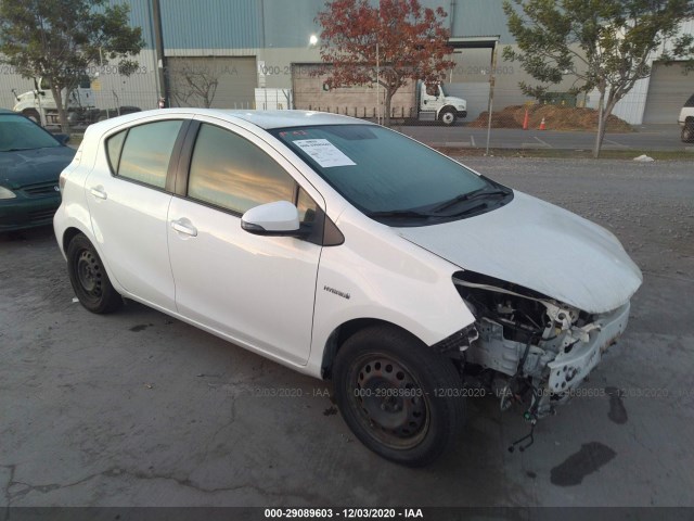 TOYOTA PRIUS C 2013 jtdkdtb30d1046272