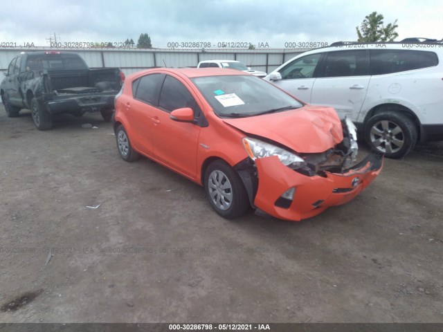 TOYOTA PRIUS C 2013 jtdkdtb30d1051083