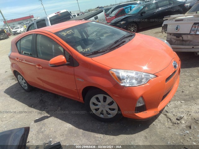 TOYOTA PRIUS C 2013 jtdkdtb30d1052105