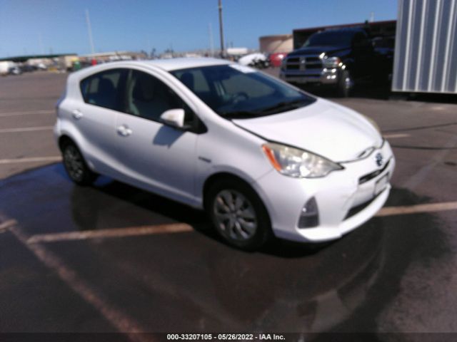 TOYOTA PRIUS C 2013 jtdkdtb30d1057191