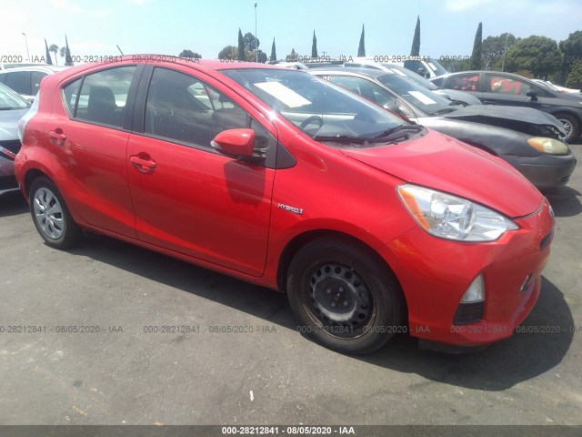 TOYOTA PRIUS C 2013 jtdkdtb30d1534539