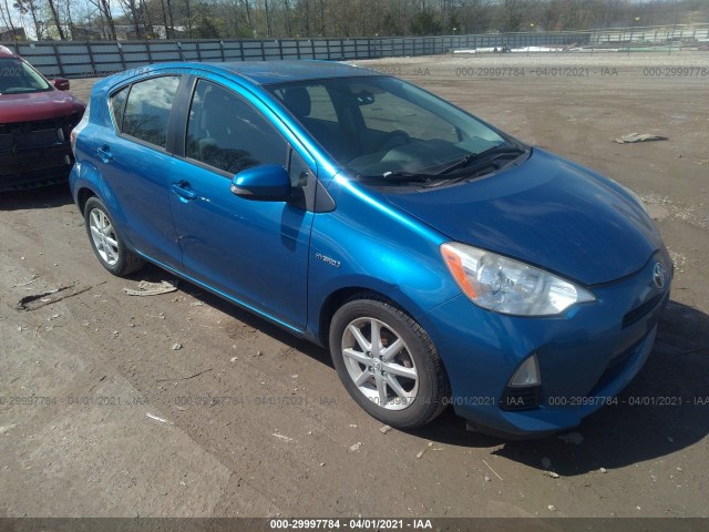 TOYOTA PRIUS C 2013 jtdkdtb30d1534704