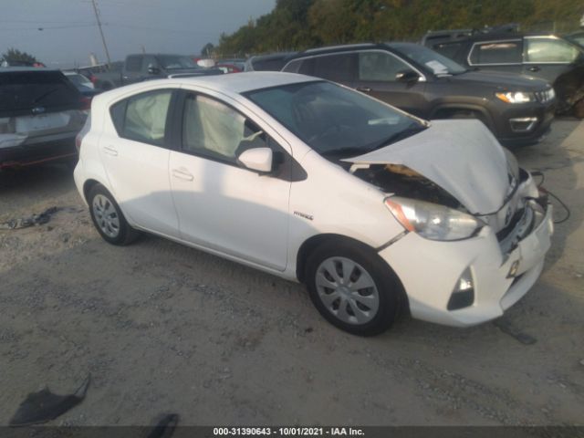 TOYOTA PRIUS C 2013 jtdkdtb30d1536999