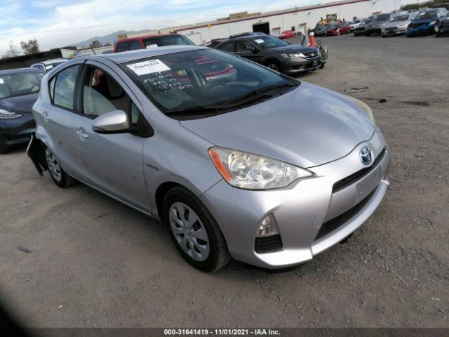 TOYOTA PRIUS C 2013 jtdkdtb30d1540602