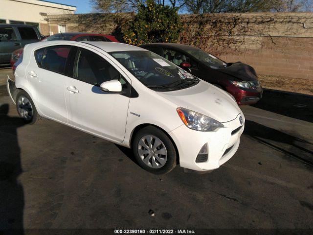 TOYOTA PRIUS C 2013 jtdkdtb30d1550398