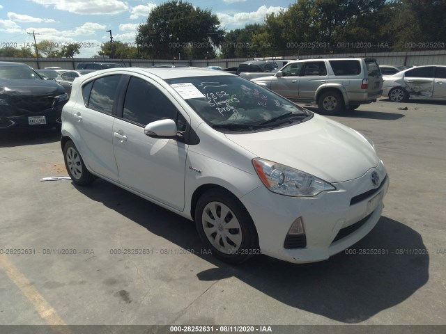 TOYOTA PRIUS C 2014 jtdkdtb30e1061436