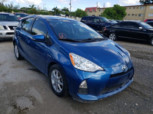 TOYOTA PRIUS C 2014 jtdkdtb30e1071285