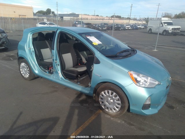 TOYOTA PRIUS C 2014 jtdkdtb30e1076566