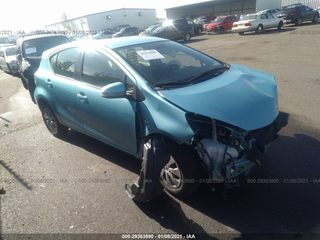 TOYOTA PRIUS C 2014 jtdkdtb30e1077474