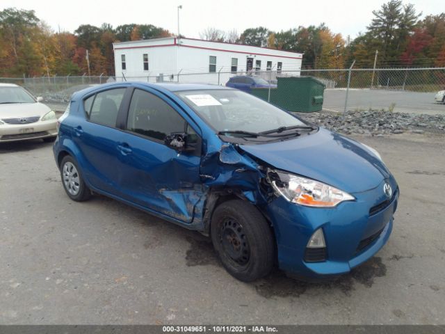 TOYOTA PRIUS C 2014 jtdkdtb30e1078785