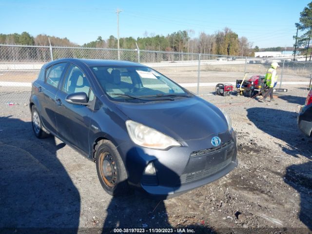 TOYOTA PRIUS C 2014 jtdkdtb30e1085509