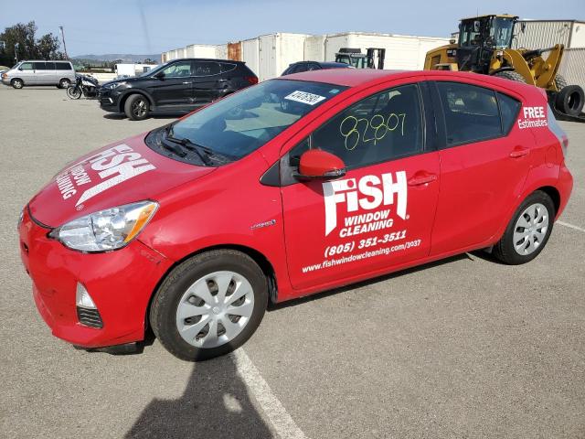 TOYOTA PRIUS C 2014 jtdkdtb30e1565291