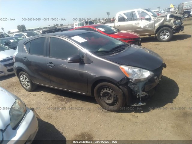 TOYOTA PRIUS C 2014 jtdkdtb30e1566571