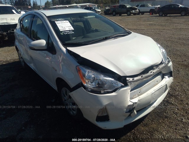 TOYOTA PRIUS C 2014 jtdkdtb30e1567235