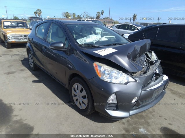 TOYOTA PRIUS C 2014 jtdkdtb30e1571317