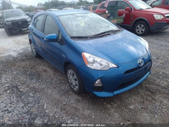 TOYOTA PRIUS C 2014 jtdkdtb30e1573701