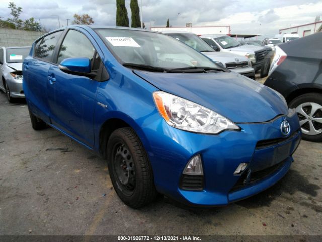 TOYOTA PRIUS C 2014 jtdkdtb30e1574864