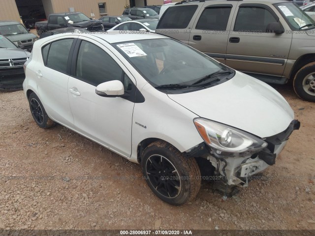 TOYOTA PRIUS C 2015 jtdkdtb30f1576373