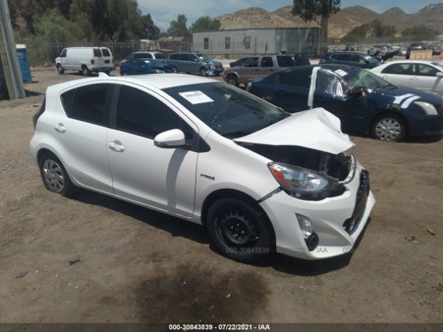 TOYOTA PRIUS C 2015 jtdkdtb30f1582349