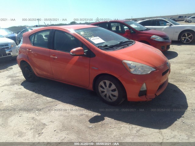 TOYOTA PRIUS C 2012 jtdkdtb31c1006832