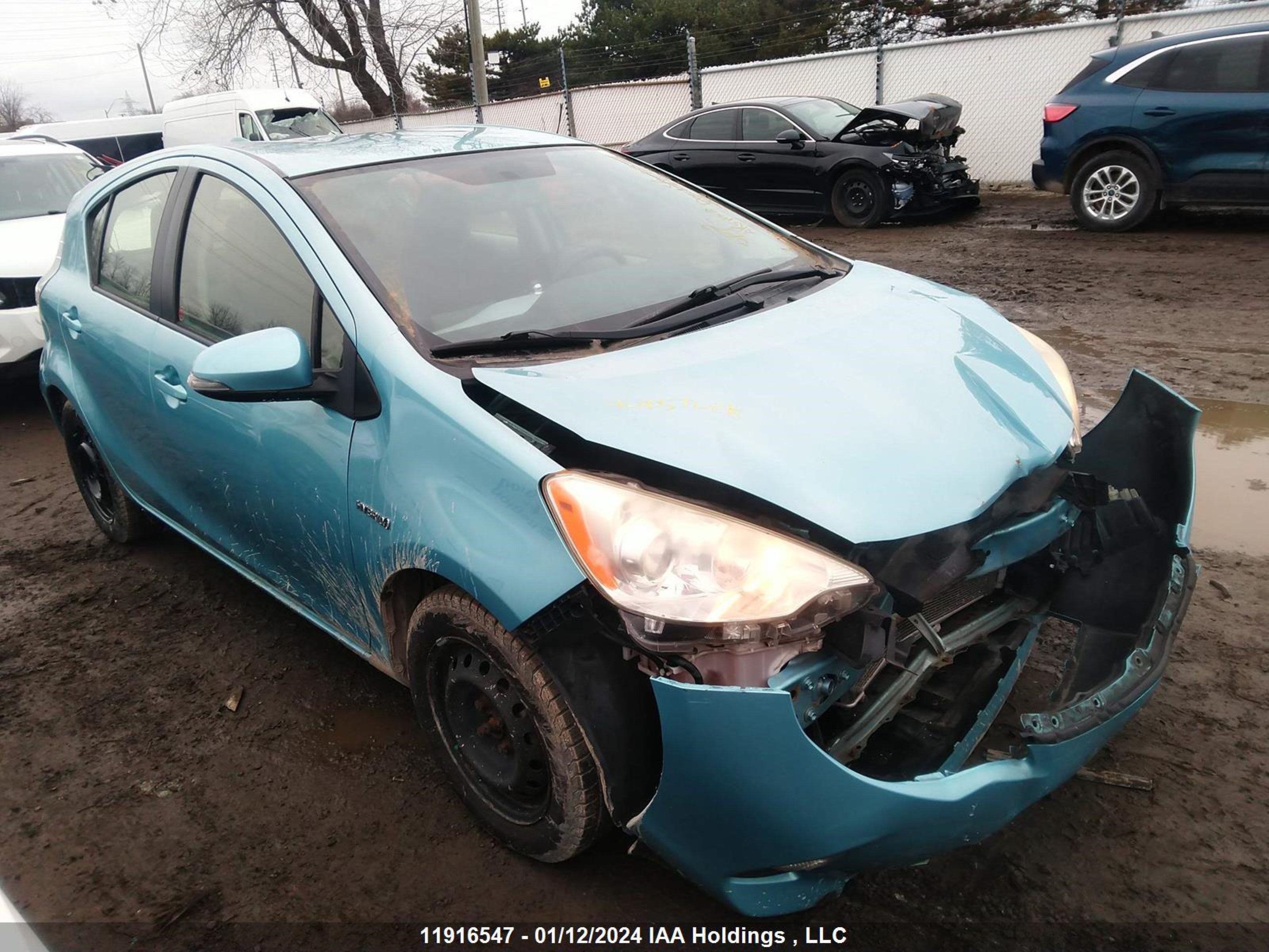 TOYOTA PRIUS C 2012 jtdkdtb31c1011867