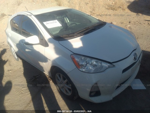 TOYOTA PRIUS C 2012 jtdkdtb31c1022609