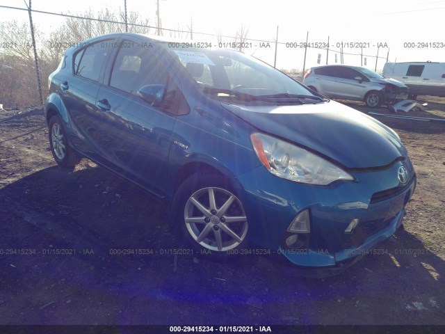 TOYOTA PRIUS C 2012 jtdkdtb31c1025266