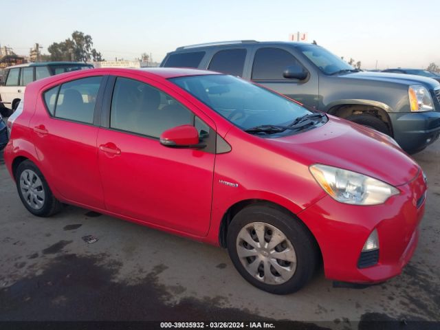 TOYOTA PRIUS C 2012 jtdkdtb31c1508028