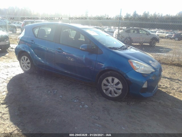 TOYOTA PRIUS C 2012 jtdkdtb31c1508532