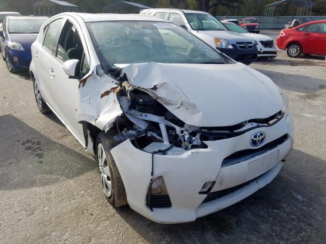 TOYOTA PRIUS C 2012 jtdkdtb31c1513570