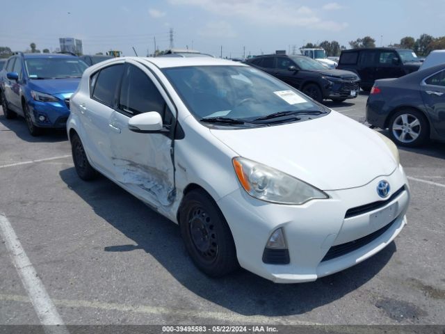 TOYOTA PRIUS C 2012 jtdkdtb31c1514279