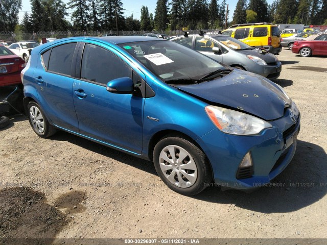 TOYOTA PRIUS C 2012 jtdkdtb31c1516503