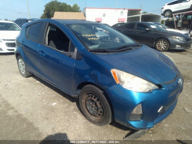 TOYOTA PRIUS C 2012 jtdkdtb31c1518249