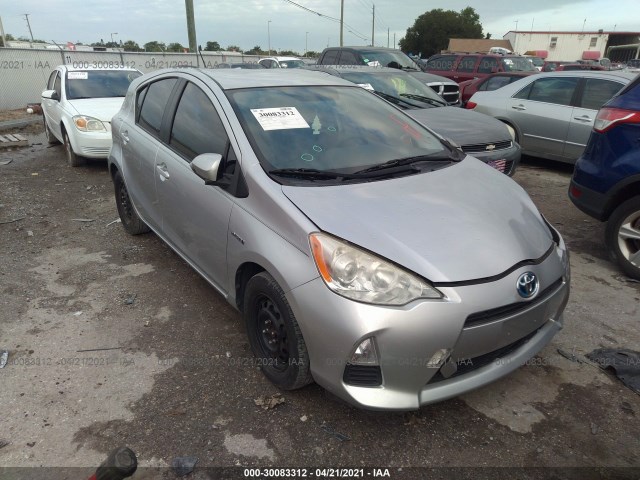 TOYOTA PRIUS C 2012 jtdkdtb31c1519630