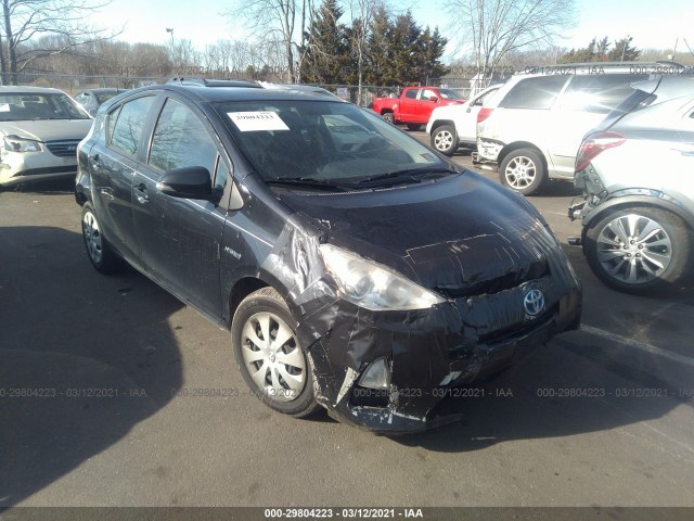 TOYOTA PRIUS C 2012 jtdkdtb31c1526450