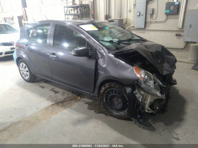 TOYOTA PRIUS C 2012 jtdkdtb31c1526514