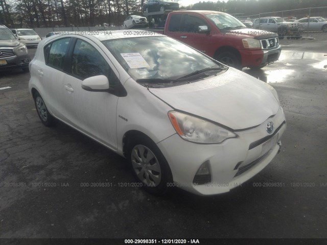 TOYOTA PRIUS C 2012 jtdkdtb31c1526819