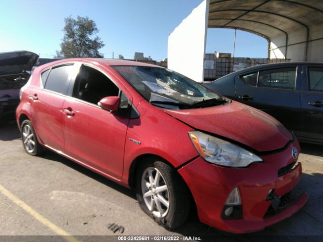 TOYOTA PRIUS C 2013 jtdkdtb31d1037340